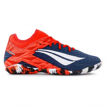 Chuteira Futsal Penalty Rx Locker Kids Y-3 Unissex Marinho / Vermelho
