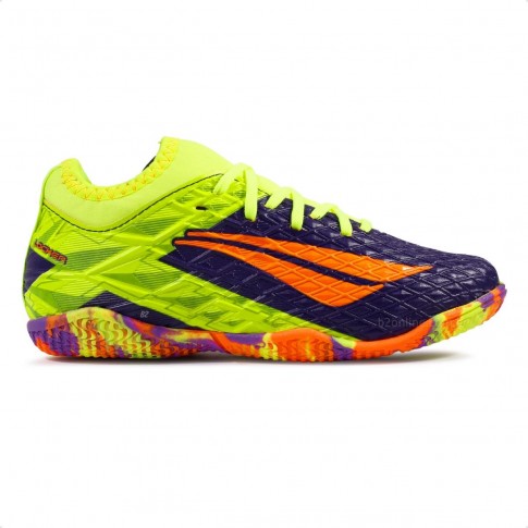 Chuteira Futsal Penalty Rx Locker Kids Y-3 Unissex Verde / Roxo