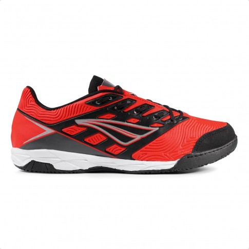 Chuteira Futsal Penalty Viento Y-1 Masculina Vermelho / Preto