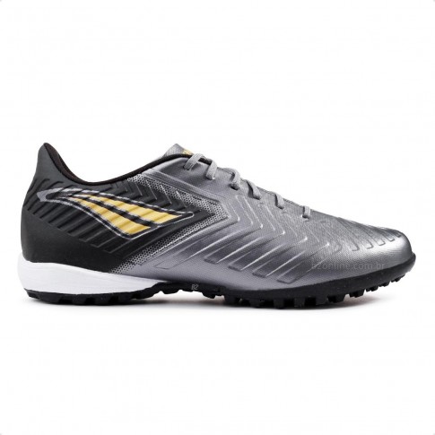 Chuteira Society Penalty Digital Y-2 Masculina Cinza / Preto