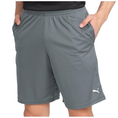 Bermuda Short Puma Performance Knit Masculino Cinza