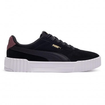 Tênis Puma Carina 3.0 Sd Feminino Preto / Bordô