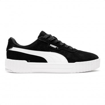 Tênis Puma Carina 3.0 Sd Bdp Feminino Preto / Branco