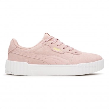 Tênis Puma Carina 3.0 Sd Bdp Feminino Rosa / Branco