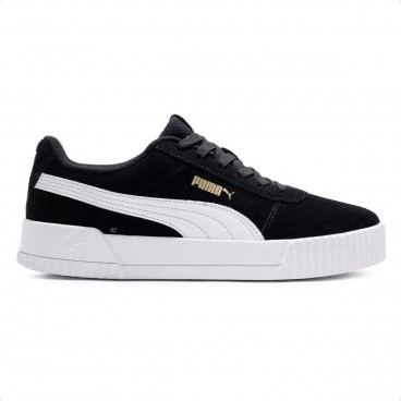Tênis Puma Carina Feminino Preto / Dourado