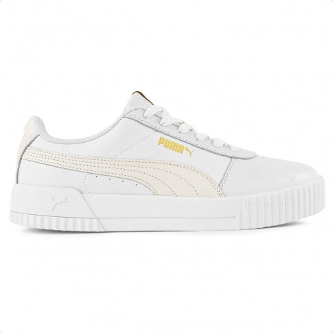 Tênis Puma Carina L Feminino Branco / Bege