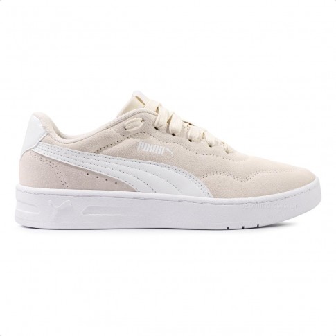 Tênis Puma Court Lally Sd Feminino Bege / Branco