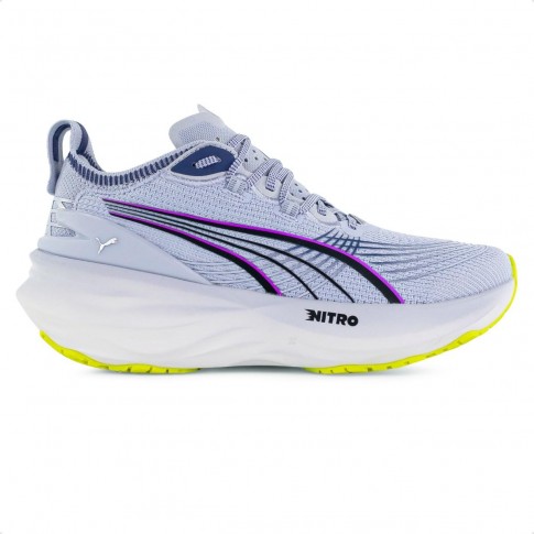 Tênis Puma Forever Run Nitro 2 Feminino Azul / Lilás