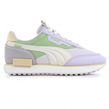 Tênis Puma Future Rider Soft Wns Feminino Bege / Lilás