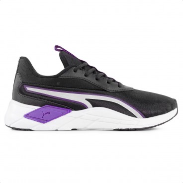 Tênis Puma Lex Logo Wns Bdp Feminino Preto / Lilas