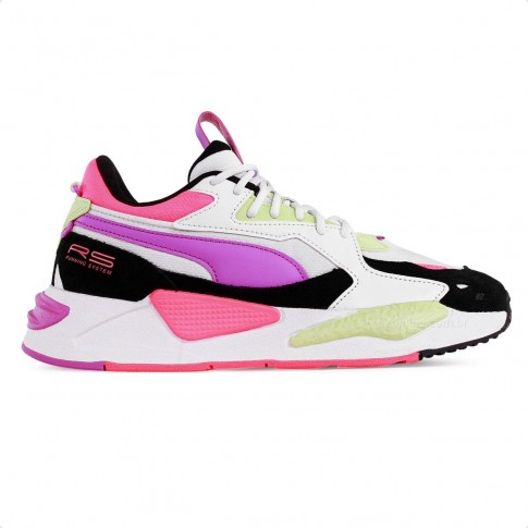 Tênis Puma RS- Z Reinvent Wns Feminino Branco / Rosa