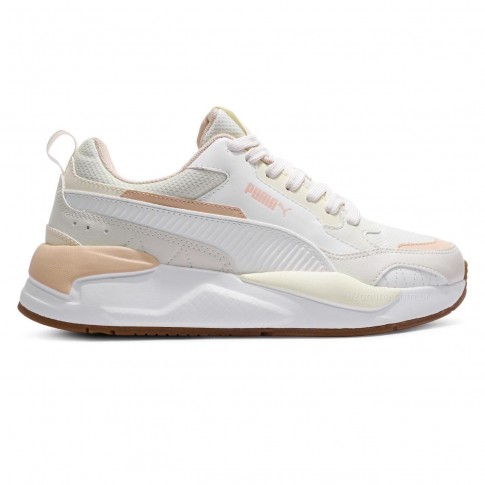 Tênis Puma X-Ray 2 Square WNS Feminino Branco / Bege