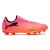 Chuteira Campo Puma Future 7 Play FG/AG BDP Masculina Rosa / Laranja