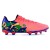 Chuteira Campo Puma Future 7 Play Neymar Jr FG/AG BDP Masculina Coral / Azul