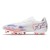Chuteira Campo Puma Future 8 Play FG/AG Unissex Branco / Coral