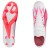 Chuteira Campo Puma Ultra Match FG/AG Bdp  Unissex Branco / Coral