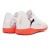 Chuteira Society Puma Future 8 Play TT Masculina Branco / Coral