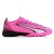 Chuteira Society Puma Ultra Match TT Bdp Poison Unissex Rosa / Preto