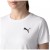 Camiseta Puma ESS Logo Poly Tee Feminina Branco