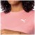 Camiseta Puma ESS Logo Poly Tee Feminina Rosa