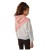 Blusa Moletom Puma Power Cat Hoodie Tr G Infantil Rosa / Branco