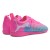 Chuteira Futsal Puma Future 9 Play IT Jr Rosa / Azul