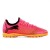 Chuteira Society Puma Future 7 Play TT Juvenil Rosa / Laranja