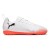 Chuteira Society Puma Future 8 Play TT Juvenil Branco / Coral