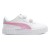 Tênis Puma Carina 3.0 Blurry Infantil Branco / Rosa