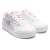 Tênis Puma Carina 3.0 Floral Infantil Branco / Rosa
