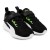 Tênis Puma Flyer Runner V Infantil Preto / Verde