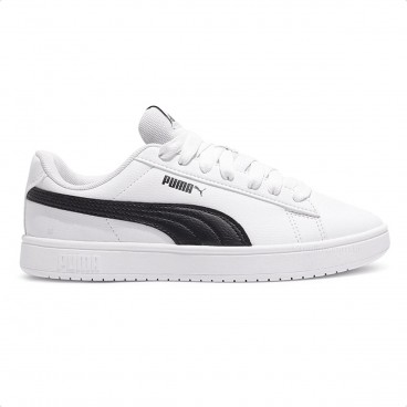 Tênis Puma Rickie Classic Juvenil Branco / Preto