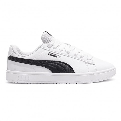Tênis Puma Rickie Classic Juvenil Branco / Preto