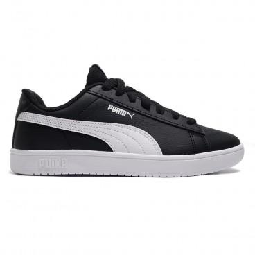 Tênis Puma Rickie Classic Juvenil Preto / Branco