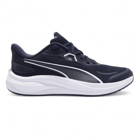 Tênis Puma Skyrocket Lite 2 Juvenil Marinho / Branco