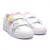 Tênis Puma Smash 3.0 Badges V PS Infantil Branco / Rosa