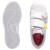 Tênis Puma Smash 3.0 Badges V PS Infantil Branco / Rosa