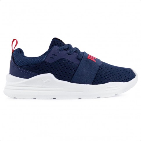 Tênis Puma Wired Run Bdp Azul /  Marinho