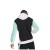 Blusa Moletom Puma Classics Block Masculina Preto / Verde