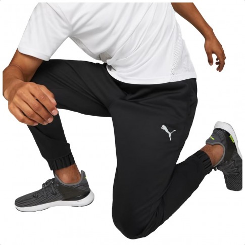 Calça Puma Train All Day Pwr Fleece Jogger Masculina Preto