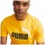 Camiseta Puma Ess Logo Tee Masculina Amarelo / Preto