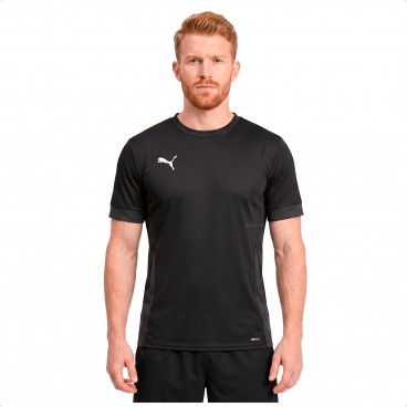 Camiseta Puma Team Goal Matchday Jersey Masculina Preto