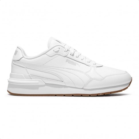 Tênis Puma  St Runner V4 L Masculino Branco / Branco
