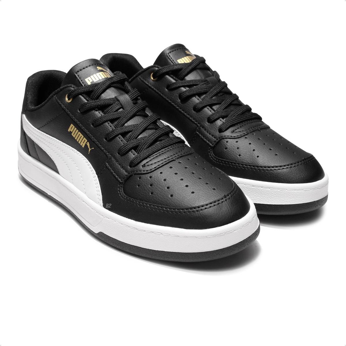 Tênis Puma Caven Bdp Masculino Preto Branco