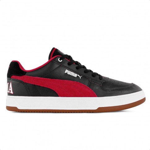 Tênis Puma Caven 2.0 Retro Club Bdp Masculino Preto / Vermelho