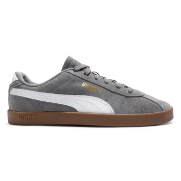 Tênis Puma Club II Masculino Cinza / Marrom