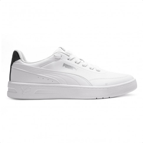 Tênis Puma Court Classic Clean Masculino Branco