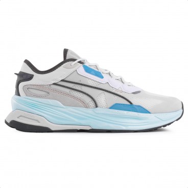 Tênis Puma Extent Nitro Europa Masculino Cinza / Azul