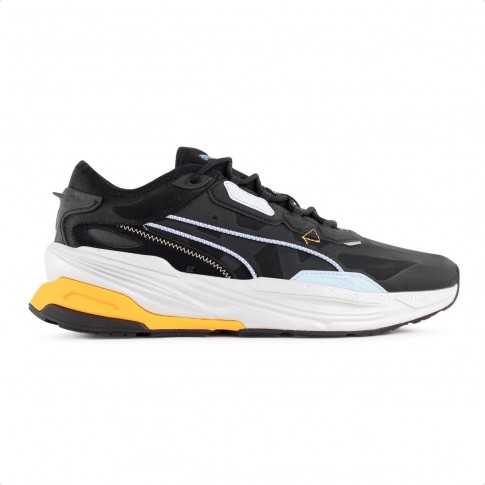 Tênis Puma Extent Nitro Europa Masculino Preto / Amarelo