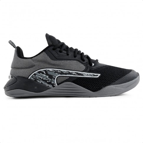 Tênis Puma Fuse 2.0 Tiger Camo Masculino Preto / Cinza